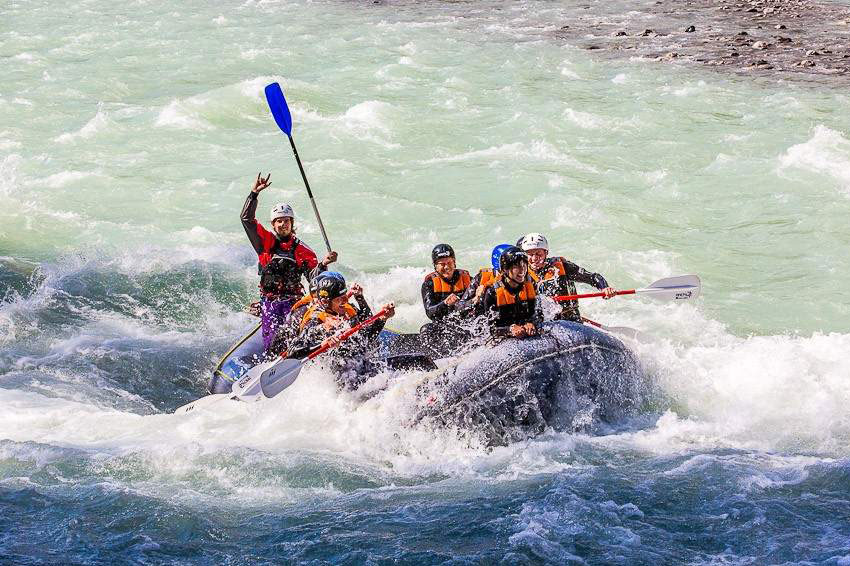 Rafting on the Ötztaler Ache