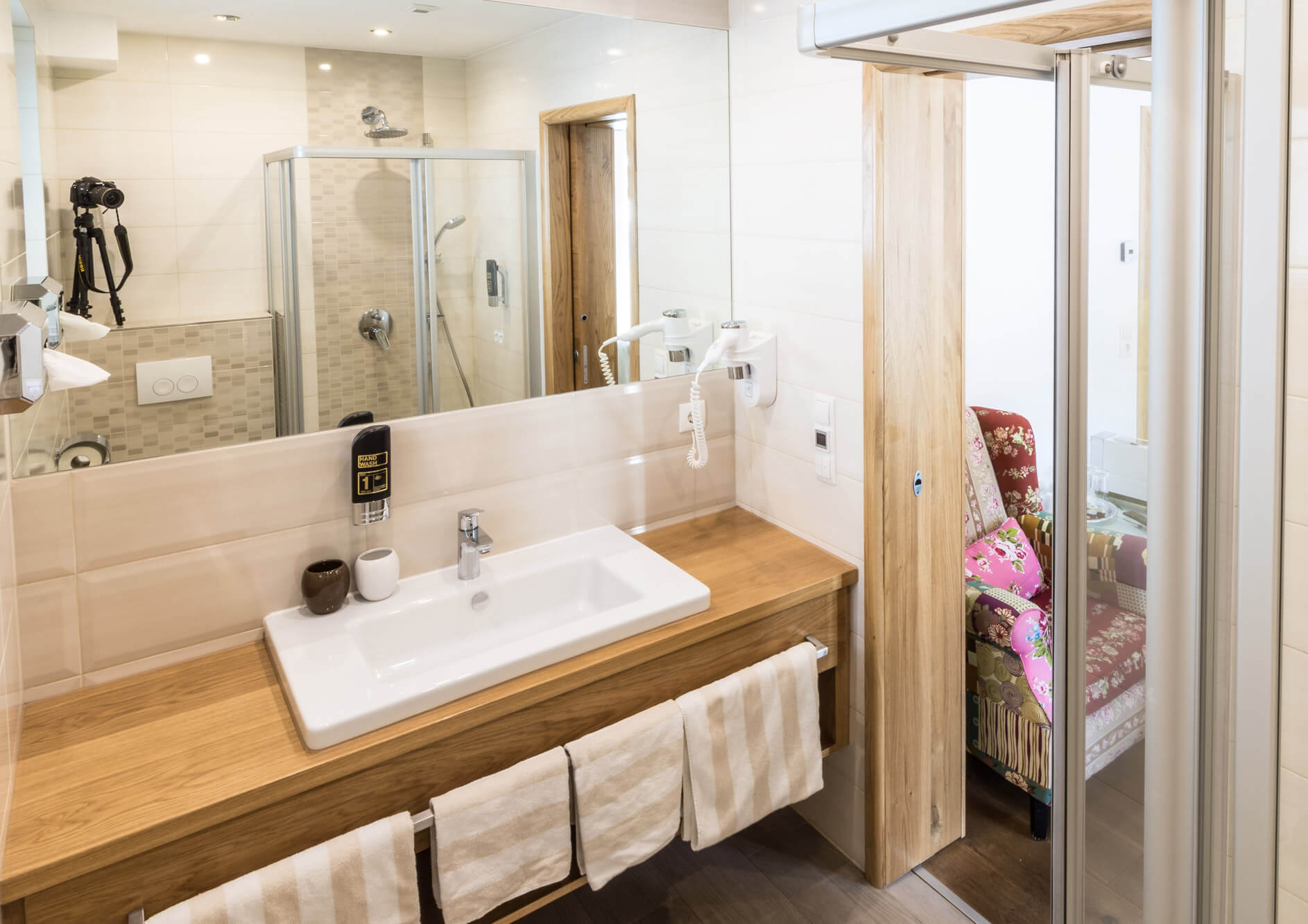 Einrichtungsdetail im Deluxe Doppelzimmer