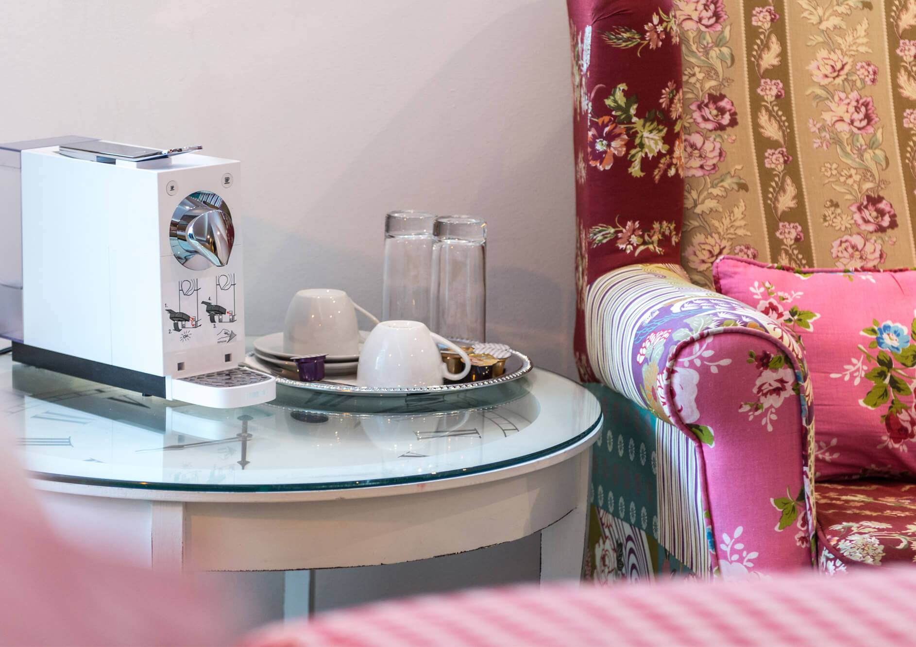 Detail der Ausstattung im Deluxe Familienzimmer